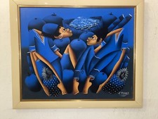 Tableau art haïtien d'occasion  Cannes