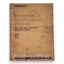 Retroescavadeiras CATERPILLAR manual de operação e manutenção 416 426 428 436 438 comprar usado  Enviando para Brazil