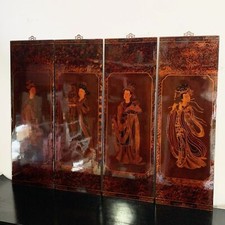 Chinese hand painted for sale  Delray Beach