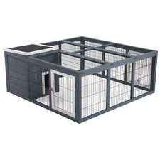 Pawhut rabbit hutch for sale  LONDON