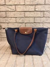 Bolsa tote Longchamp Le Pliage original grande de náilon azul marinho comprar usado  Enviando para Brazil