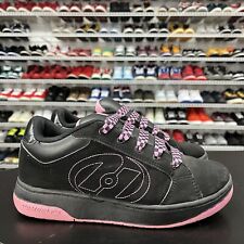 Tênis Heelys rosa e preto patins femininos tamanho 8 sem rodas comprar usado  Enviando para Brazil