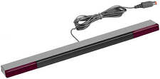 🎮 Barra Sensor Genuína Nintendo Wii/Wii U com Cabo de Movimento – Prata (RVL-014) 🎮 comprar usado  Enviando para Brazil