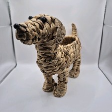 Cesta tejida multiusos decorativa para perros segunda mano  Embacar hacia Mexico