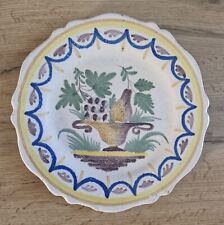 Ancienne assiette faience d'occasion  Roanne