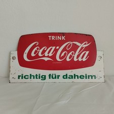 Coca cola emailleschild gebraucht kaufen Coca cola emailleschild gebraucht kaufen  München