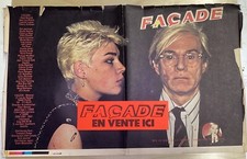 Capa de revista fachada com adesivo 1977 Andy Warhol (1928-1987), usado comprar usado  Enviando para Brazil