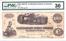 1862 100 confederate for sale  North East