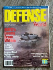 DEFENSE WORLD Magazine of Defense Issues and Technologies Aug/Sept 1989, usado comprar usado  Enviando para Brazil