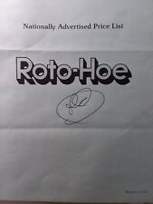 Roto hoe 1987 for sale  Chewelah