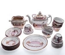 Antique staffordshire pink for sale  Westlake Village