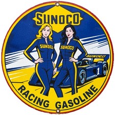 Vintage blue sunoco for sale  Omaha