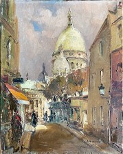 Tableau paris montmartre d'occasion  Dijon