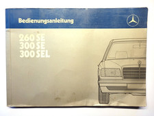 Mercedes w126 bedienungsanleit gebraucht kaufen  Lahstedt