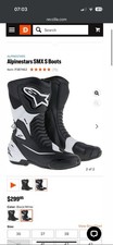 Alpinestars smx race for sale  Mansfield