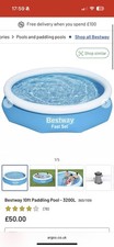 Bestway 10ft swimming for sale  TWICKENHAM