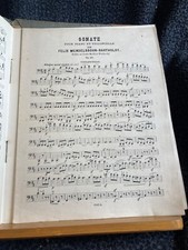 Felix mendelssohn sonate d'occasion  Rennes