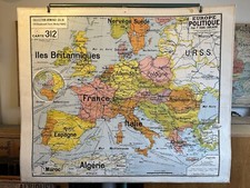 Carte affiche scolaire d'occasion  Paris I