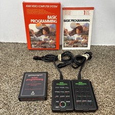 Programação básica Atari 2600 CIB completa com controladores e sobreposições testadas, usado comprar usado Programação básica Atari 2600 CIB completa com controladores e sobreposições testadas, usado comprar usado  Enviando para Brazil