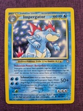 Pokemon karte impergator gebraucht kaufen  Elmenhorst