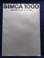 Simca 1000 gls gebraucht kaufen  Vechta