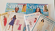 Love sewing magazines for sale  WREXHAM