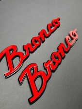 2pcs bronco red for sale  Panama City