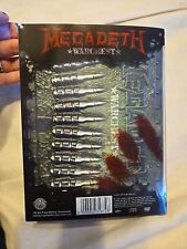 Warchest by Megadeth (CD, 2007) Compilation 4 Cds Disc 5 DVD MUSIC, usado comprar usado  Enviando para Brazil