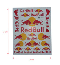 Red bull stickers for sale  LONDON