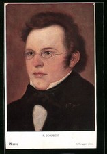 Ritratto franz schubert usato  Spedire a Italy