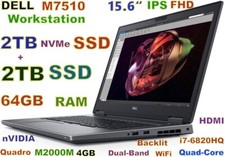 Workstation dell 7510 d'occasion  Expédié en Belgium