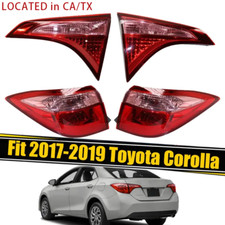 Lanternas traseiras traseiras internas externas esquerda direita Toyota Corolla 2017-2018 2019, usado comprar usado  Enviando para Brazil