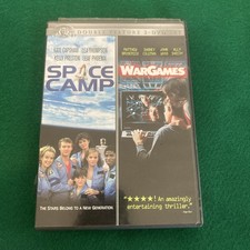 Space Camp & War Games (DVD, 2008) 2-Disc Set, Matthew Broderick & Lea Thompson, usado comprar usado Space Camp & War Games (DVD, 2008) 2-Disc Set, Matthew Broderick & Lea Thompson, usado comprar usado  Enviando para Brazil