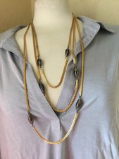 Collier rangs chaîne d'occasion  Auch