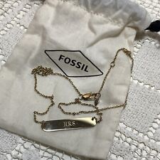 Fossil hrs initial for sale  BRIDGEND