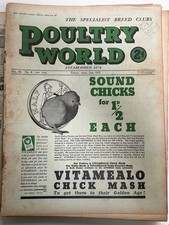 Vintage 1937 poultry for sale  DONCASTER