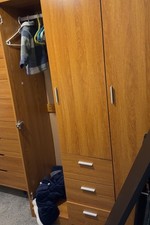 Oak door wardrobe for sale  ROCHDALE