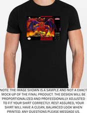 Camiseta gráfica masculina ou feminina Demon_S Crest SNES NOVA comprar usado  Enviando para Brazil
