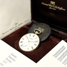 Iwc taschenuhr 18k gebraucht kaufen  Berlin