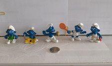 Lot figurines schtroumpf d'occasion  L'Aigle