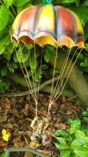 Vintage resin parachute for sale  BIRMINGHAM