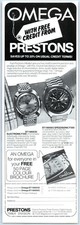 Omega watches prestons for sale  TEWKESBURY