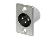 Conector de montagem em painel/chassi Neutrik NC3MP 3 pinos XLR macho comprar usado  Enviando para Brazil