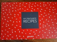 Gousto recipe cards for sale  BARRY