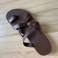 Handmade brown leather for sale  STOKE-ON-TRENT
