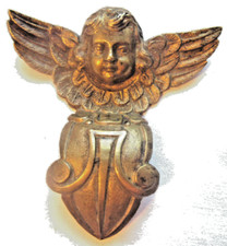 Angelot bronze doré d'occasion  Bonneuil-Matours