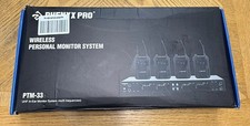 Sistema de monitor intra-auricular sem fio Phenyx Pro, quad-channel sem fio LEIA LEIA LER comprar usado  Enviando para Brazil