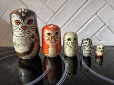 Vintage matryoshka stacking for sale  WIGAN