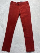 Calça Polo Ralph Lauren Masculina 28x32 Elástica Ajuste Clássico Laranja Veludo comprar usado  Enviando para Brazil