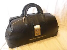 Estojo profissional vintage de couro Doctor preto M-25216 com chaves personalizadas comprar usado  Enviando para Brazil